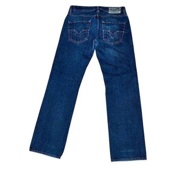 Y2K Diesel Larkee Made In USA ORUS4 Denim Jeans Regular 30 - Picture 4 of 10